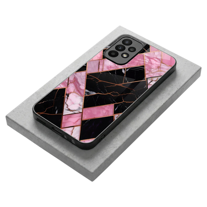 Rose Luxe stylish phone case for samsung galaxy a23 | glossy glass and slim fit