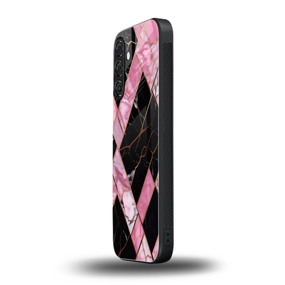 Rose Luxe samsung galaxy m36 5g mobile cover | shockproof glass phone case