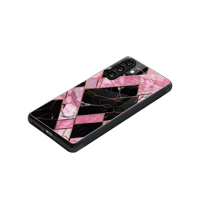 Rose Luxe stylish phone case for samsung galaxy a55 5g | glossy glass and slim fit