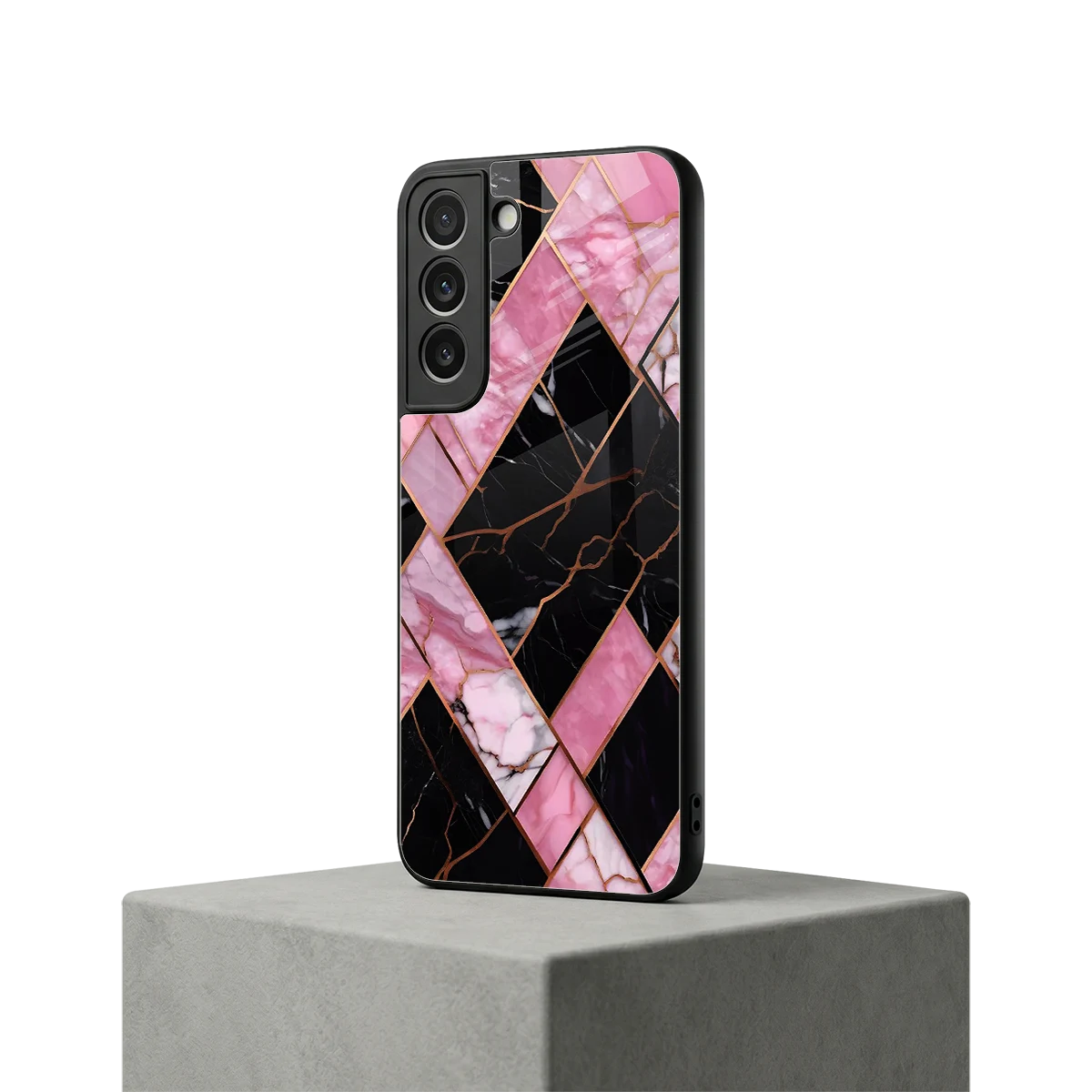 Rose Luxe samsung galaxy s22 mobile cover | shockproof glass phone case