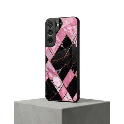 Rose Luxe samsung galaxy s22 mobile cover | shockproof glass phone case