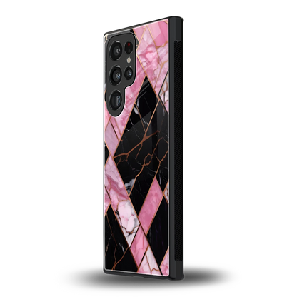 Rose Luxe samsung galaxy s24 ultra mobile cover | shockproof glass phone case