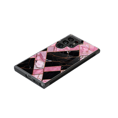Rose Luxe stylish phone case for samsung galaxy s24 ultra | glossy glass and slim fit