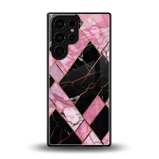 Rose Luxe back phone cover | glass case for samsung galaxy s25 ultra
