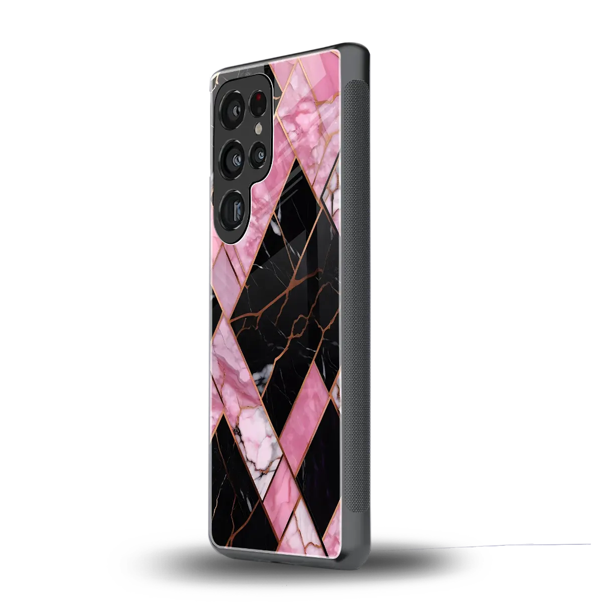 Rose Luxe samsung galaxy s25 ultra mobile cover | shockproof glass phone case