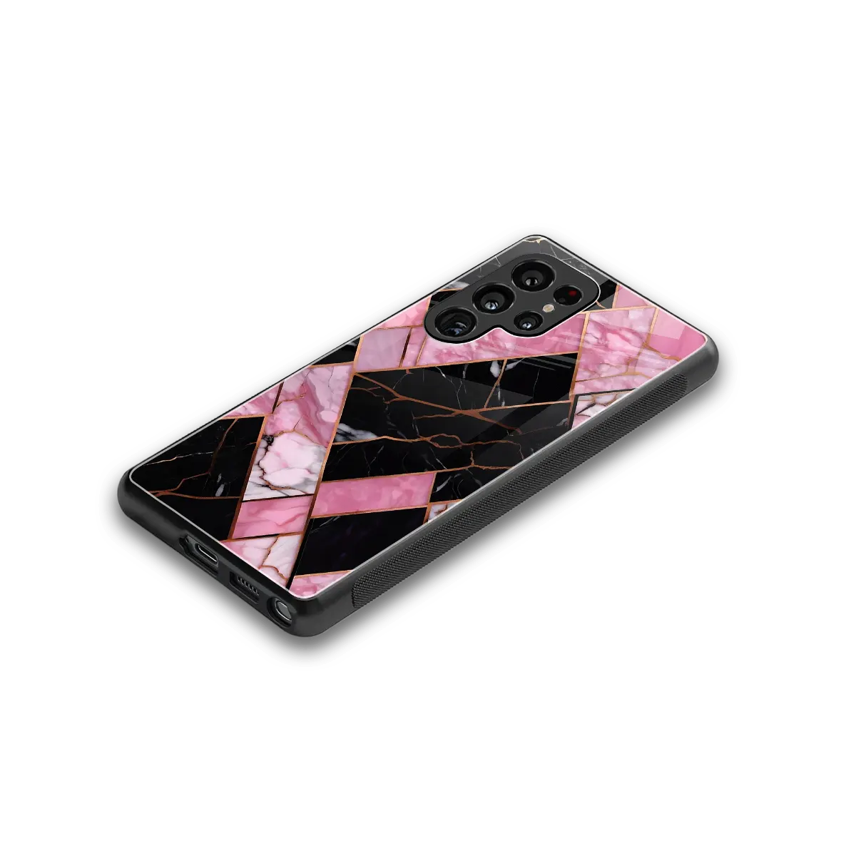 Rose Luxe stylish phone case for samsung galaxy s25 ultra | glossy glass and slim fit