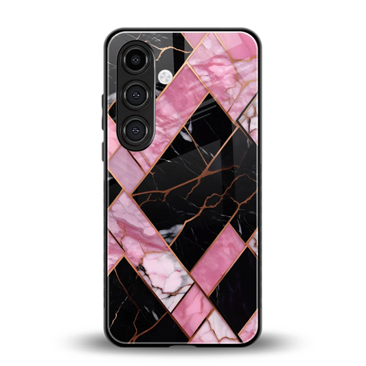Rose Luxe back phone cover | glass case for samsung galaxy s24