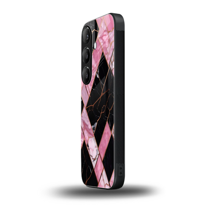 Rose Luxe samsung galaxy s24 mobile cover | shockproof glass phone case