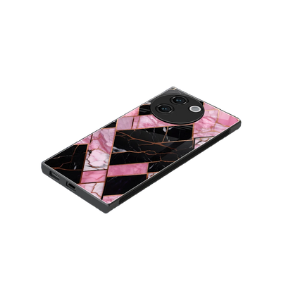 Rose Luxe stylish phone case for vivo v30e | glossy glass and slim fit