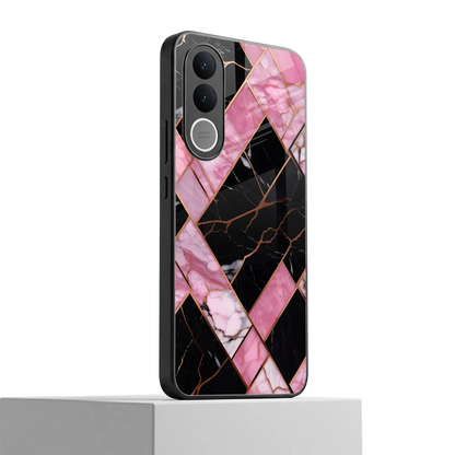 Rose Luxe vivo v70 fe mobile cover | shockproof glass phone case