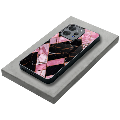 Rose Luxe stylish phone case for vivo v70 elite | glossy glass and slim fit