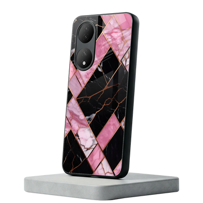 Rose Luxe Vivo-y100 mobile cover | shockproof glass phone case