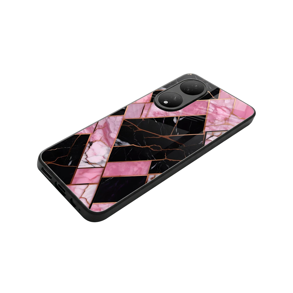 Rose Luxe stylish phone case for Vivo-y100 | glossy glass and slim fit