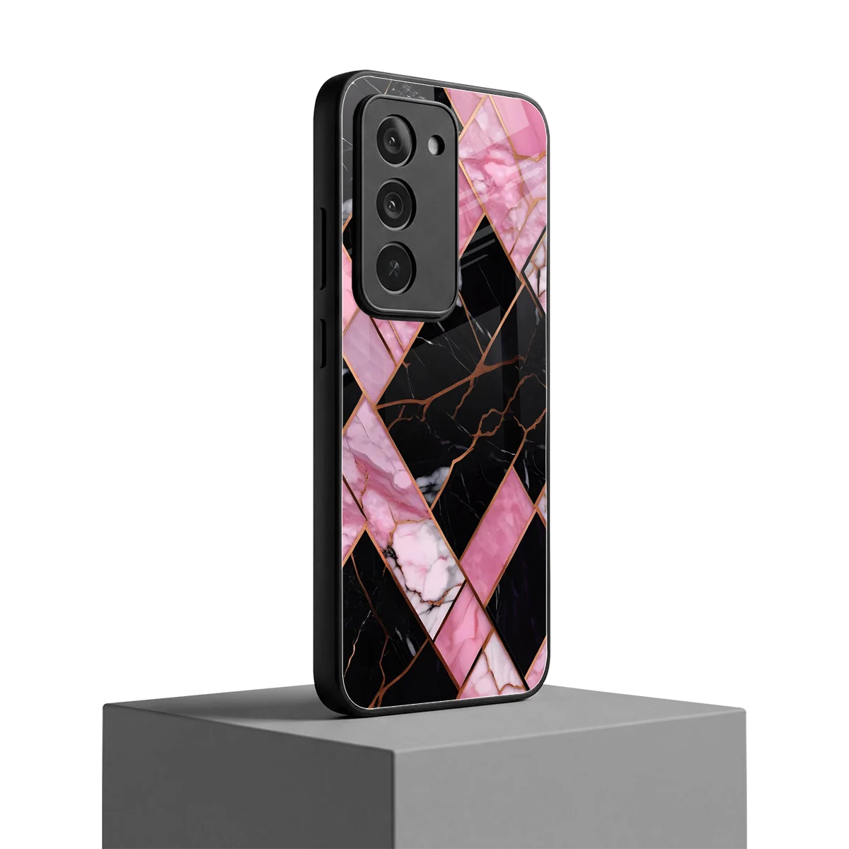 Rose Luxe redmi 15 5g mobile cover | shockproof glass phone case