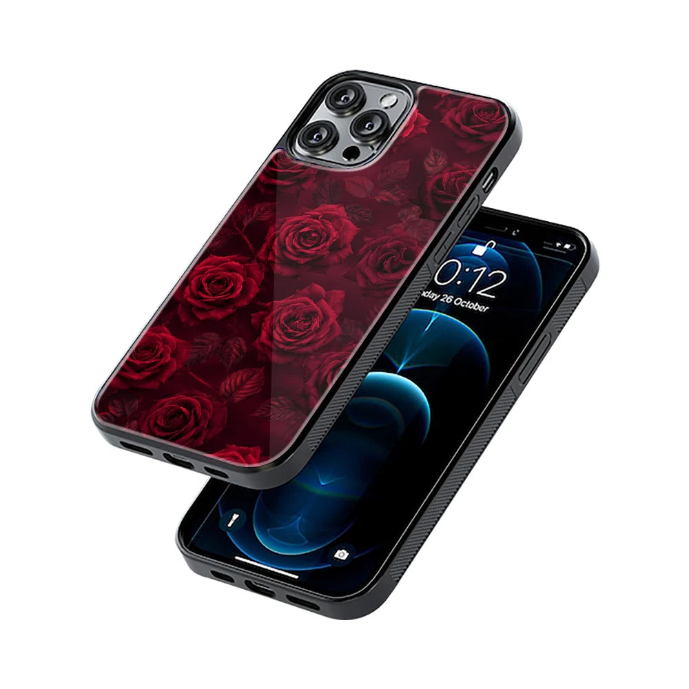 Protective Glass Back Phone Case Compatible with iPhone, Samsung, OnePlus, Pixel & More