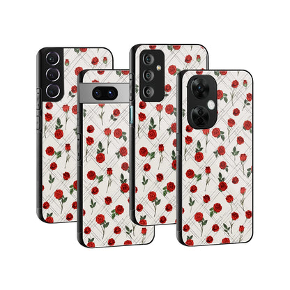 Stylish Glass Back Case for All Smartphones iPhone, Samsung, OnePlus, Pixel, Redmi, Oppo, Vivo, Motorola