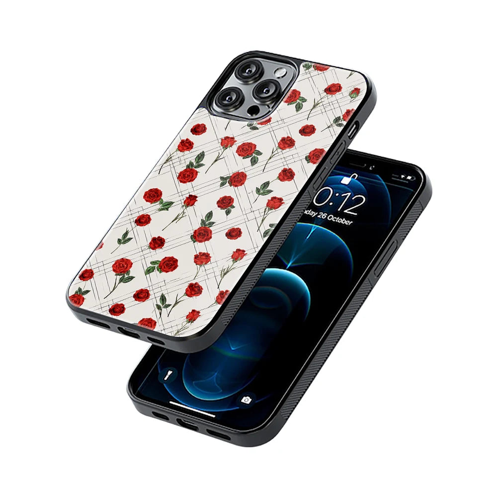 Protective Glass Back Phone Case Compatible with iPhone, Samsung, OnePlus, Pixel & More