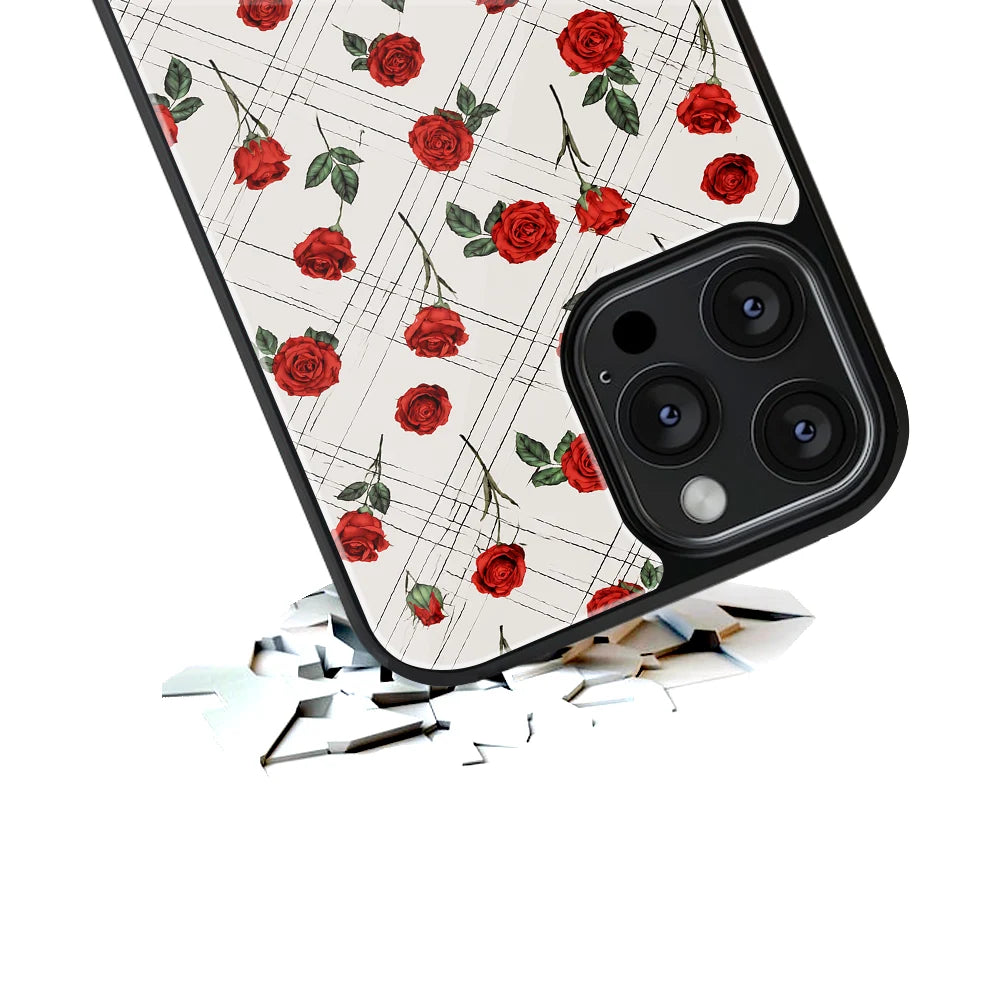 Durable Glass Back Mobile Case for iPhone, Samsung, OnePlus, Google Pixel, Redmi, Vivo, Oppo