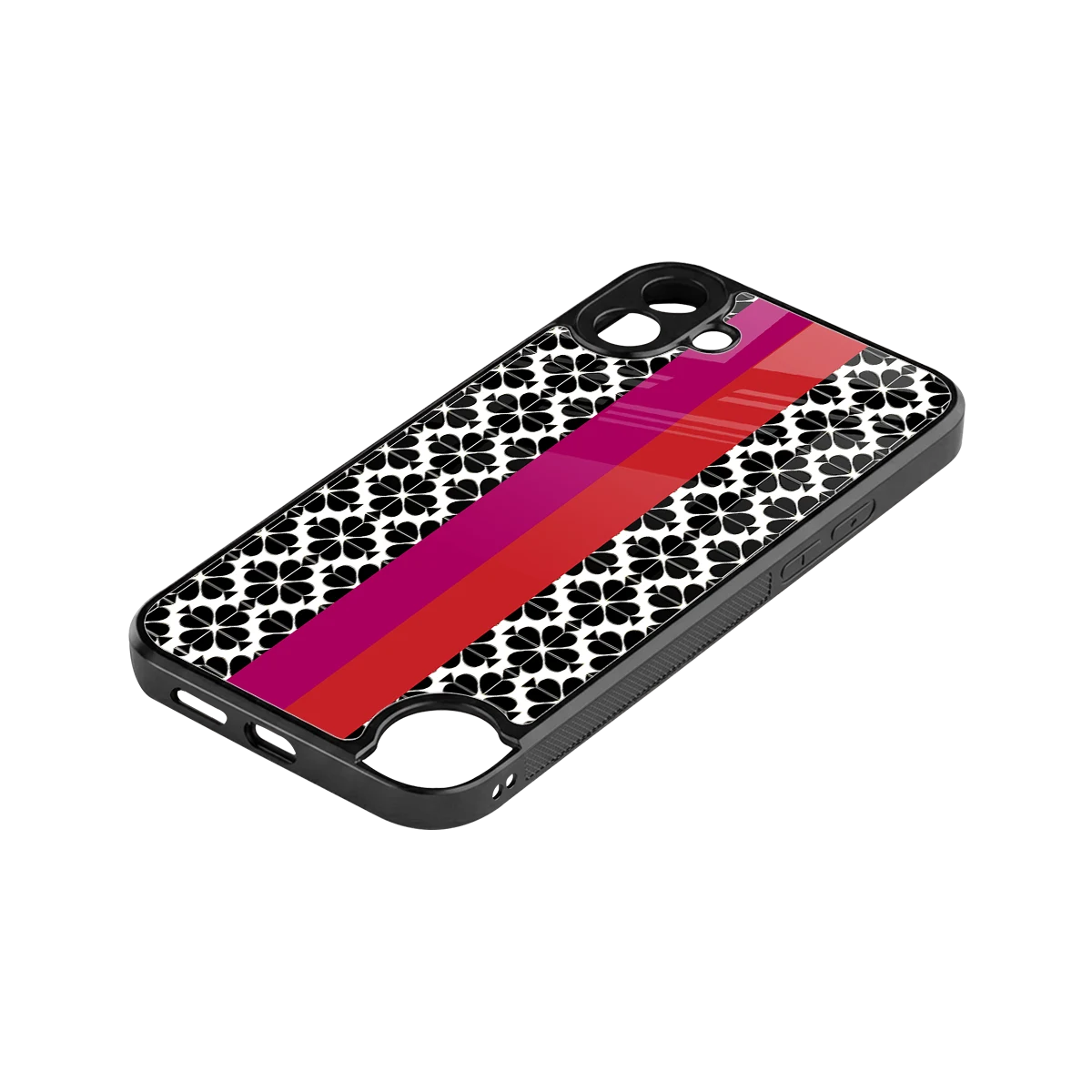 Rosy Noir stylish phone case for cmf nothing phone 1 | glossy glass and slim fit