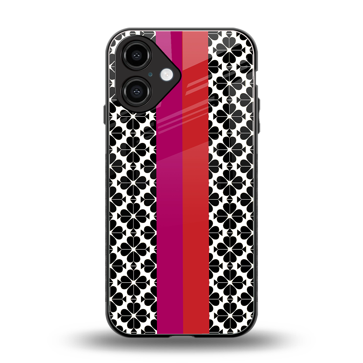Rosy Noir Phone Case for Iphone 16 | Glass Case