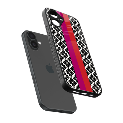 Rosy Noir Phone Case for Iphone 16 | Glass Case