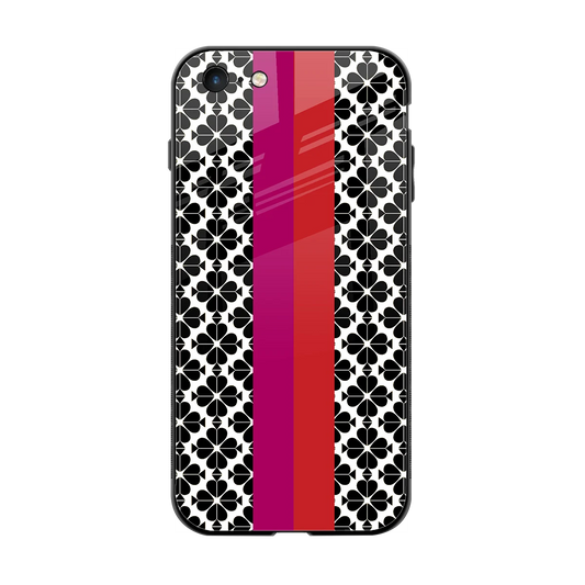 Rosy Noir back phone cover | glass case for iphone 6s