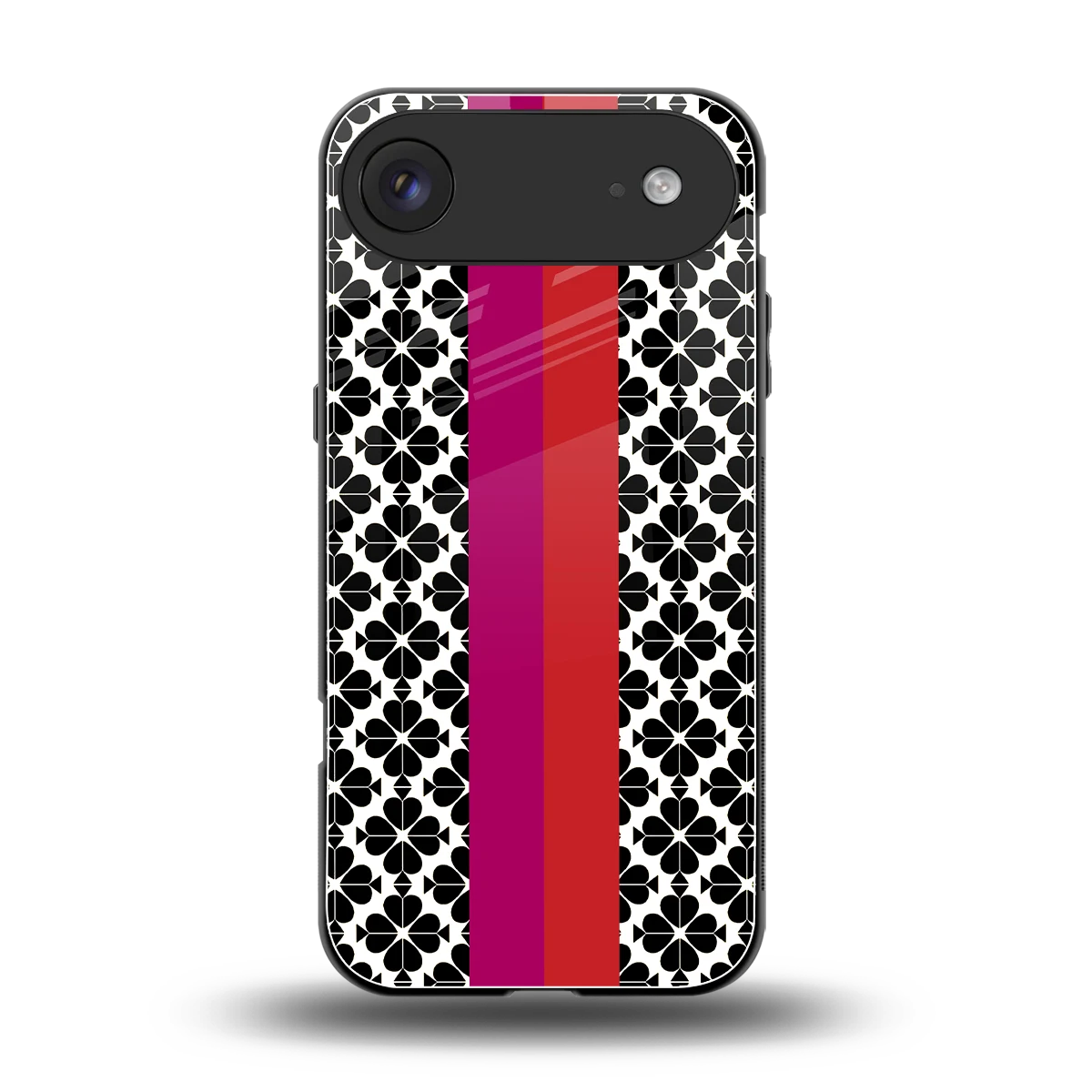Rosy Noir back phone cover | glass case for iphone air