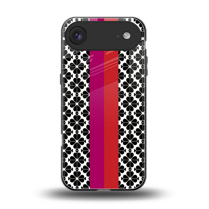 Rosy Noir back phone cover | glass case for iphone air