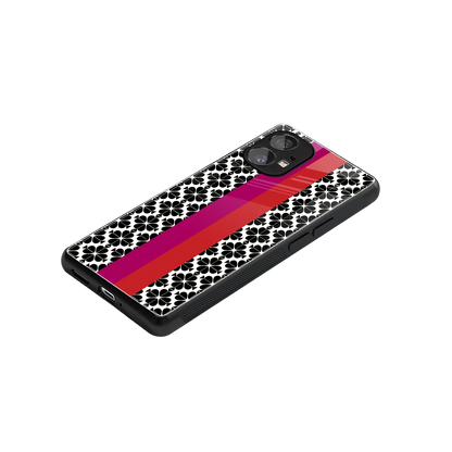 Rosy Noir stylish phone case for nothing phone 1 | glossy glass and slim fit