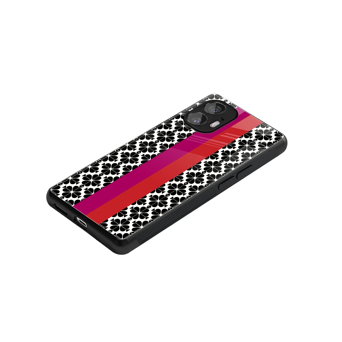 Rosy Noir stylish phone case for nothing phone 2 | glossy glass and slim fit