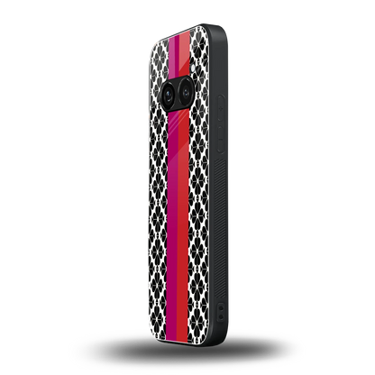 Rosy Noir nothing phone 2a mobile cover | shockproof glass phone case