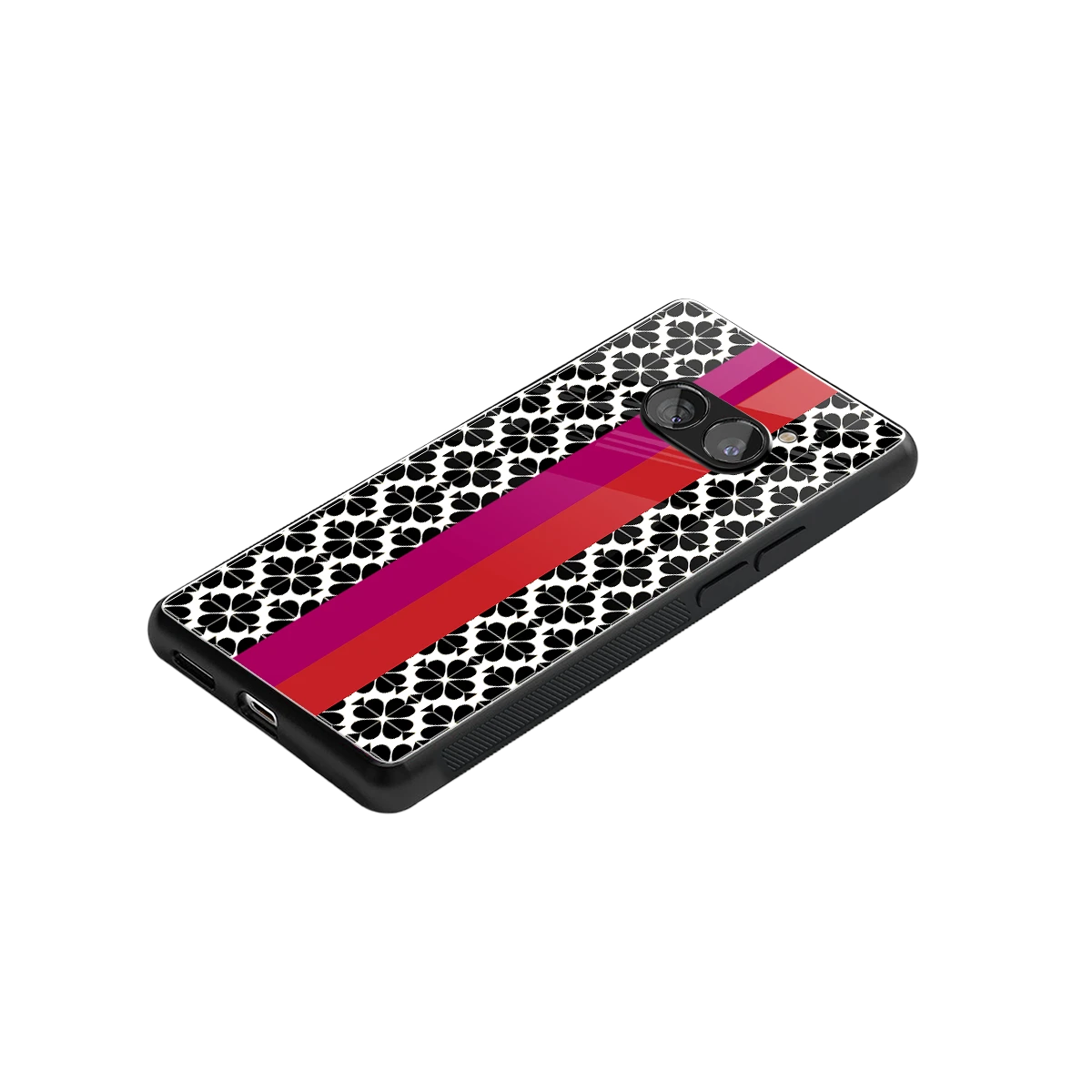 Rosy Noir stylish phone case for nothing phone 2a | glossy glass and slim fit