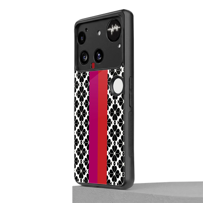 Rosy Noir nothing phone 3 mobile cover | shockproof glass phone case