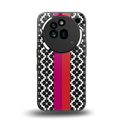 Rosy Noir back phone cover | glass case for nothing phone 3a pro