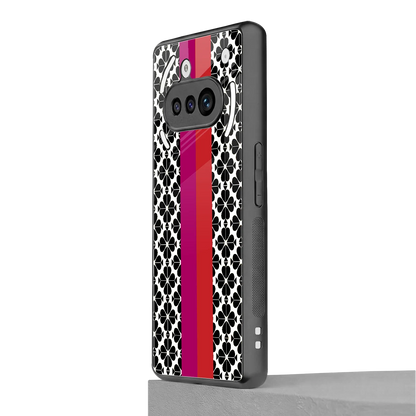 Rosy Noir nothing phone 3a mobile cover | shockproof glass phone case