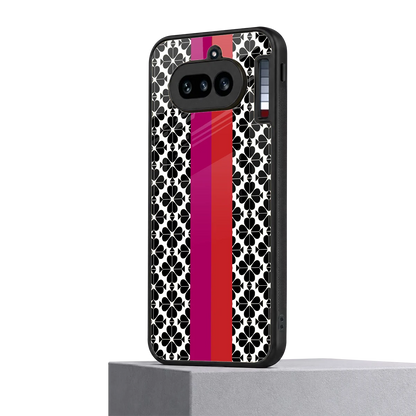 Rosy Noir nothing phone 4a mobile cover | shockproof glass phone case