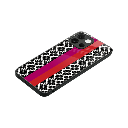 Rosy Noir stylish phone case for oneplus 13s | glossy glass and slim fit