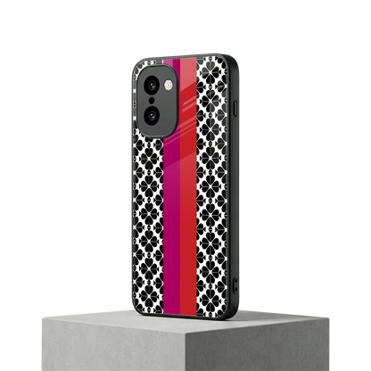Rosy Noir oneplus 15r mobile cover | shockproof glass phone case