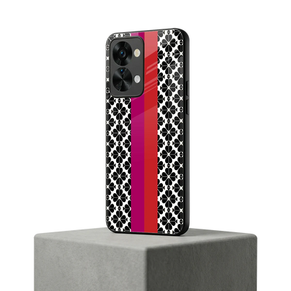 Rosy Noir oneplus nord 2t mobile cover | shockproof glass phone case