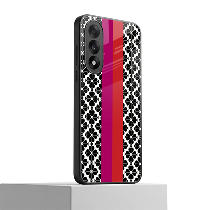 Rosy Noir oneplus nord 5 mobile cover | shockproof glass phone case