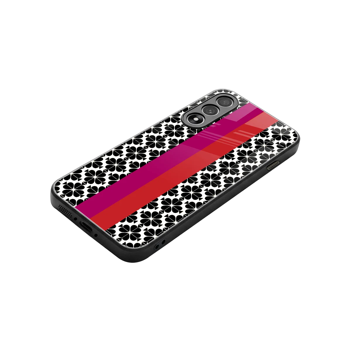 Rosy Noir stylish phone case for oneplus nord 5 | glossy glass and slim fit