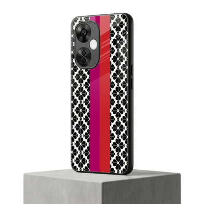 Rosy Noir oneplus nord ce 3 lite mobile cover | shockproof glass phone case