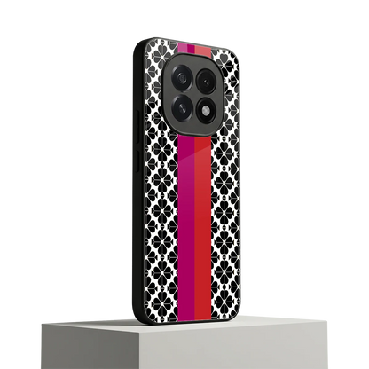 Rosy Noir oppo f29 5g mobile cover | shockproof glass phone case