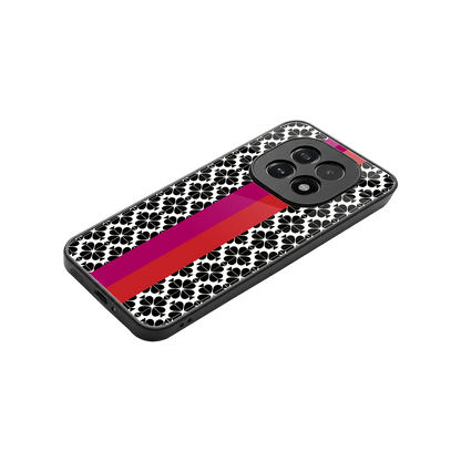 Rosy Noir stylish phone case for oppo f29 5g | glossy glass and slim fit