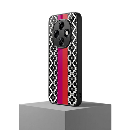 Rosy Noir oppo f31 pro 5g mobile cover | shockproof glass phone case