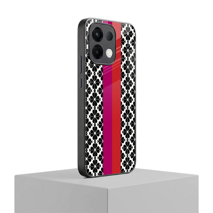 Rosy Noir oppo k13 5g mobile cover | shockproof glass phone case
