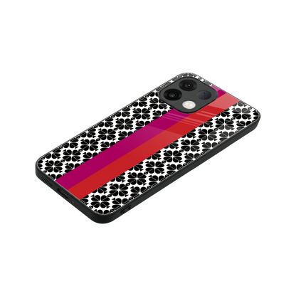 Rosy Noir stylish phone case for oppo k13 5g | glossy glass and slim fit