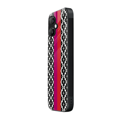 Rosy Noir samsung galaxy a06 5g mobile cover | shockproof glass phone case