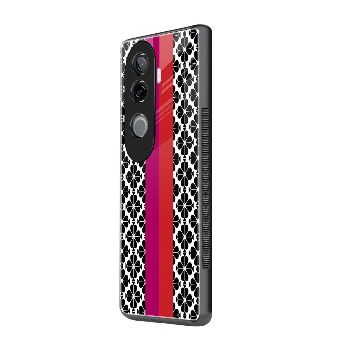 Rosy Noir vivo v40e mobile cover | shockproof glass phone case