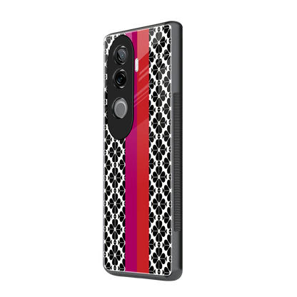 Rosy Noir vivo v40e mobile cover | shockproof glass phone case